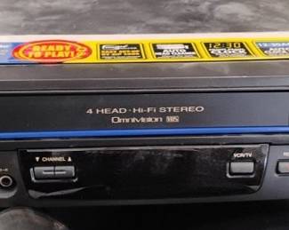 Panasonic Omnivision VHS Player