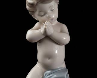Lladro "A Child's Prayer" Porcelain Figurine 6496