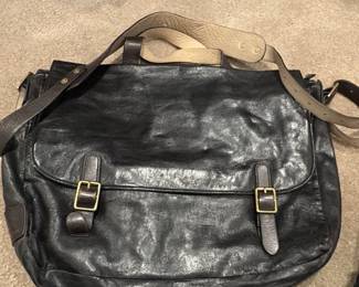 Marc by Marc Jacob’s Black leather Saddlebag