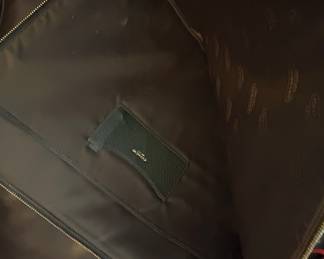 Coach Crosby Push Lock Leather Portfolio