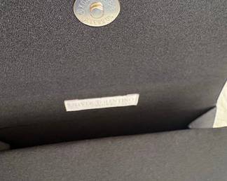 Oliver Tolentino Black Beaded Clutch 