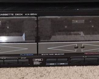 Kenwood KX-W95W Stereo Double Cassette Deck