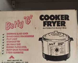 Betty 'G' Cooker Fryer Automatic-Electric Model CF 53