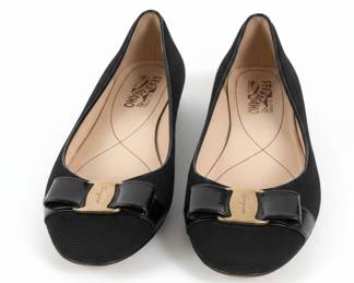 Salvatore Ferragamo Vara Bow Ballet Flats
