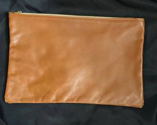 American Apparel Leather Pouch Clutch