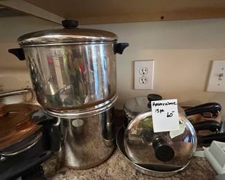 #97	Revereware Set of 9 pieces	 $60.00 