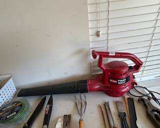 #131	Torro Electric Blower	 $40.00 