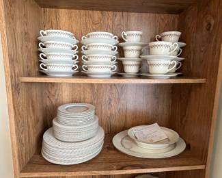 #113	Theodore Haviland New York "Ashley" Pattern - approx 56 pieces	 $110.00 