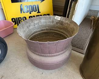 #132	Brass Bucket - 14.5x11	 $20.00 
