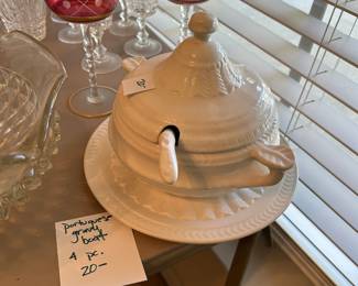 #71	Portuguese Gravy Boat w/Laddle	 $20.00 