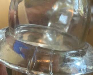 #101	Candle Holder (7 pc Set) (one has a small Crack) 	 $40.00 