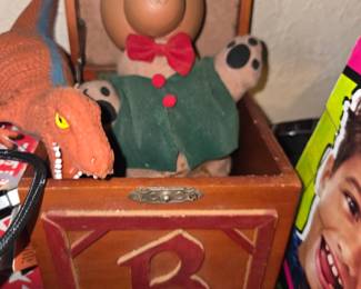 Antique jack in the box