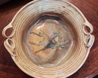 Vintage Artisan Bowl. Signed