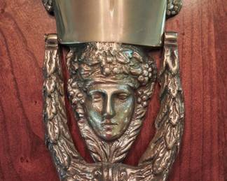 Vintage Brass Doorknocker