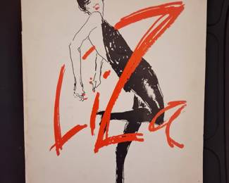 1972 signed Liza Minelli "Cabaret" Program