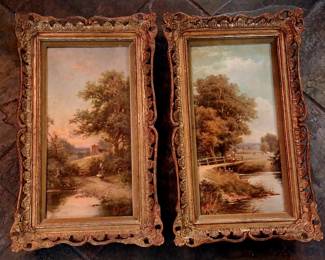 Robert Fenson Original Oil Paintings.  England 1901