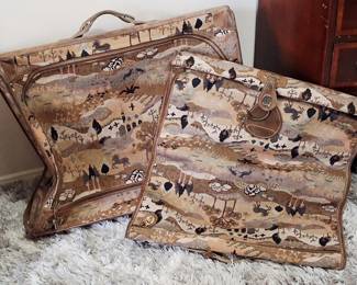 Vintage French Countryside Luggage