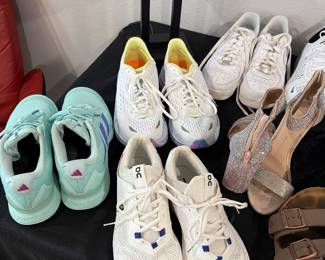 Women’s tennis shoes including hoka, Adidas and more 