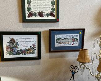 Amazing needlework on available