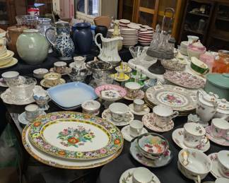 Assorted Cups and Saucers