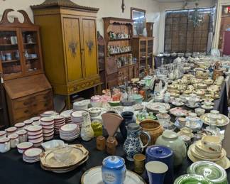 Pottery, dishes, etc.