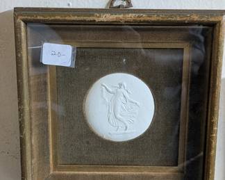 Framed Porcelain Artwork 