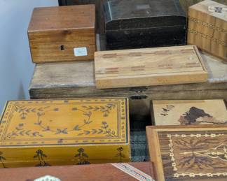 Miscellaneous Wood Boxes