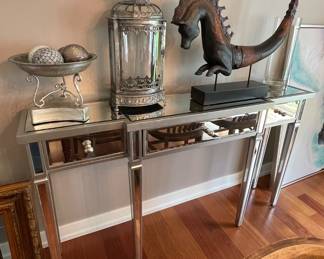 Mirrored Console Table
