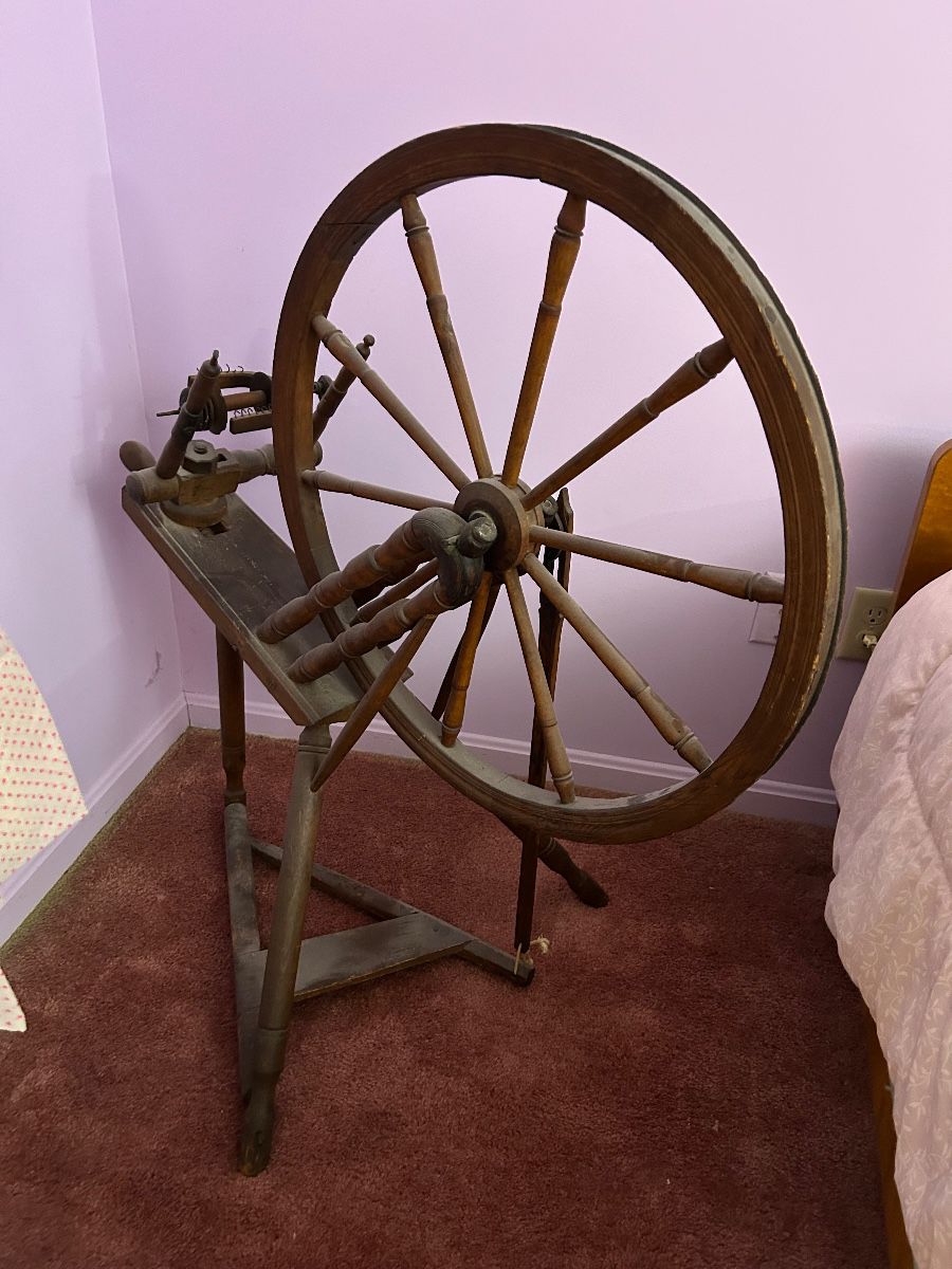 Imported Swedish Spinning Wheel from the early 1900's
