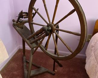Imported Swedish Spinning Wheel from the early 1900's