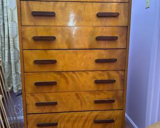 Mid-century modern imported Swedish dresser. 