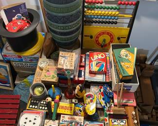 More games and tin noise makers