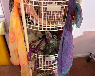 Scarves from all over the world! Mostly France, England and US.