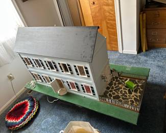 Front of dollhouse