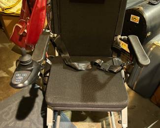 950.00 motorized chair, used ONCE, scared mom, too fast, never touched again!
