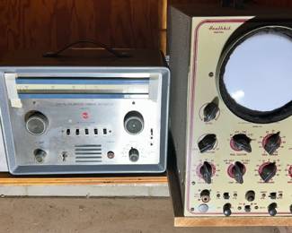 Antique Electrical equipment. 