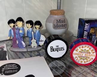 Beatles salt and pepper shakers