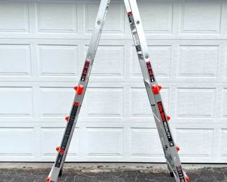 Little Giant MegaLite + Extension Ladder