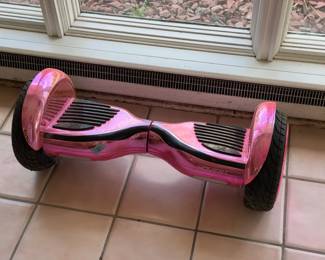 Pink Chrome Hoverboard