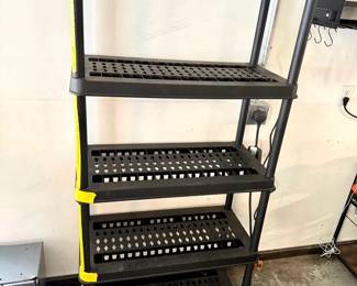 Greenmade Black Plastic Shelf 2