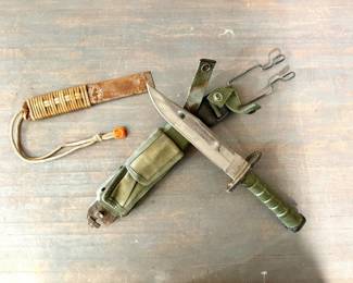 Army Knife & Sharpener