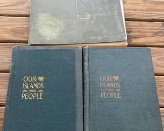 (3) 1899-1900 Antique Books