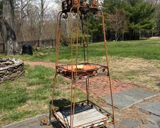 Tall Metal Plant Stand