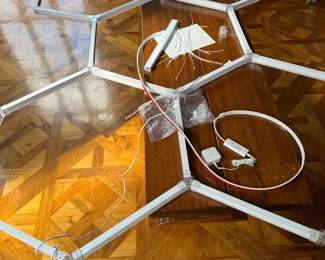 Hexagonal Garage Lights