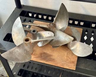 (4) Metal Propellers