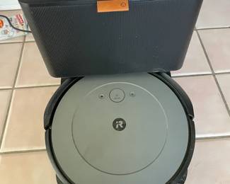Roomba Vacuum Powers On