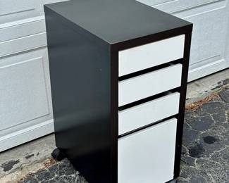 Four Drawer Cabinet On Wheels
