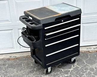 Tool Chest On Wheels With Power Source