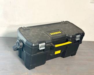 DeWaltt Tool Box And Tote Combo With Contents