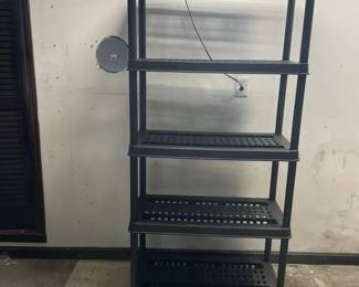 Greenmade Black Plastic Shelf 2